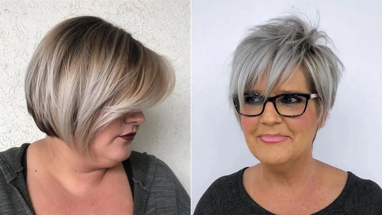 Doppelkinn Frisuren Rundes Gesicht Vorher Nachher Die Besten Frisuren für Einen Schlankeren Look